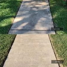 Metal Roof Cleaning & Pressure Washing Porch in Salado, TX 1