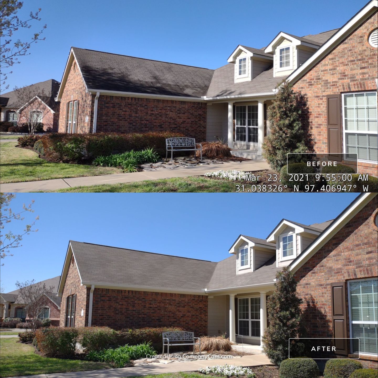 Roof Wash and Gutter Cleaning in Temple, TX