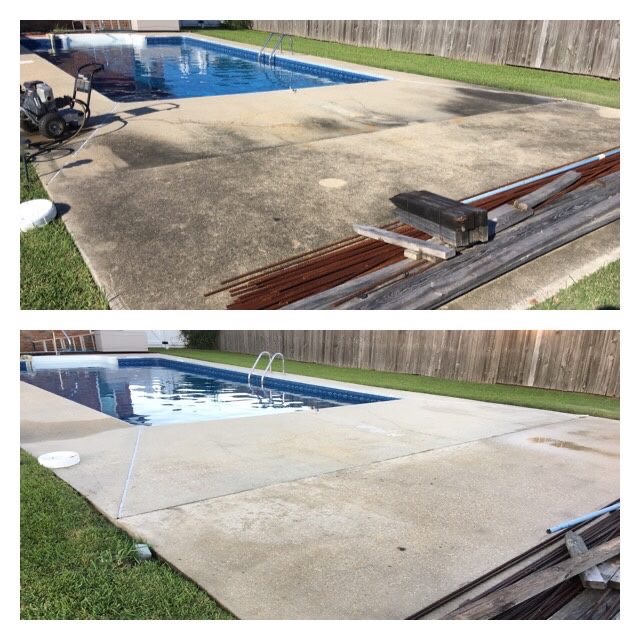 Pool deck new