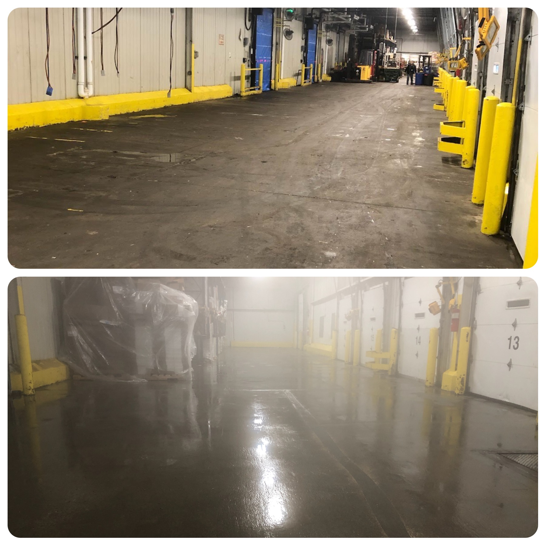 Warehouse floor